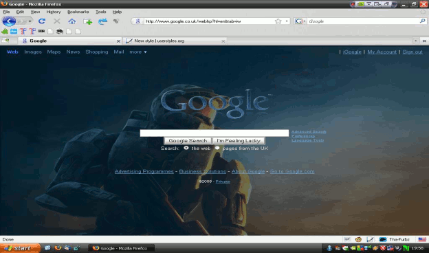 Google Redesign Halo 3 - Web & images - UK edit