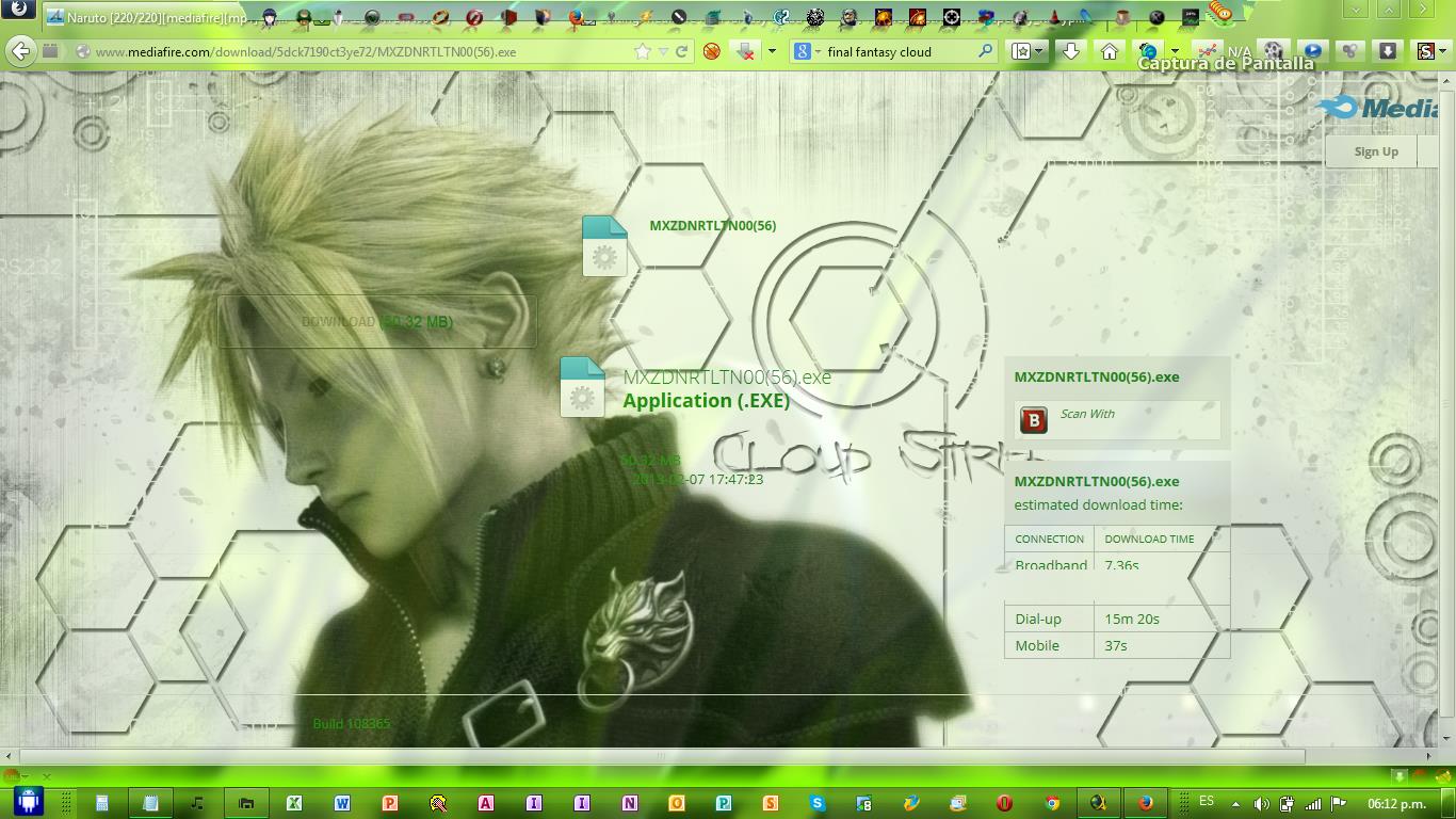 Mediafire final fantasy cloud