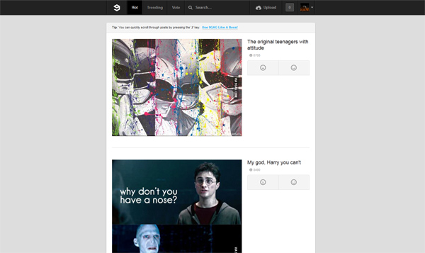 9GAG without adds
