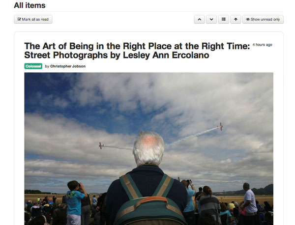 Minimalist Reader (for The Old Reader)