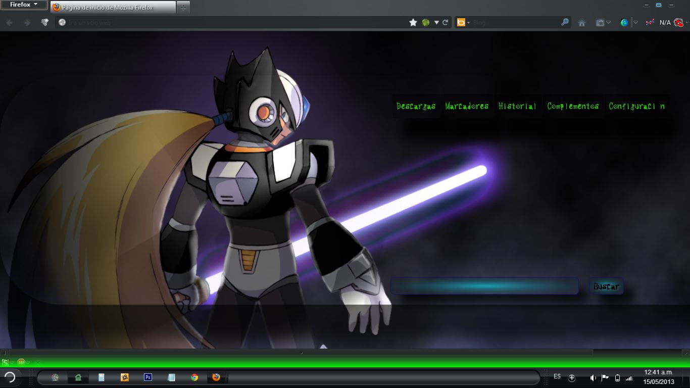 about:home megaman black zero