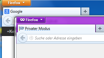 Firefox - Private Browsing color tweaks