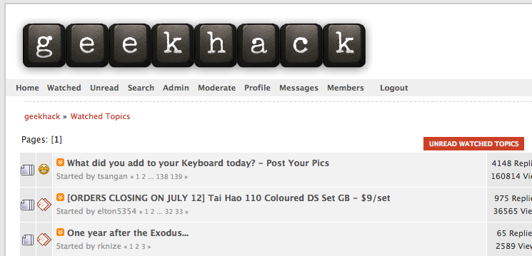 AggieJY's Geekhack Light Theme 1