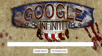 Google Logo - Bioshock Infinite