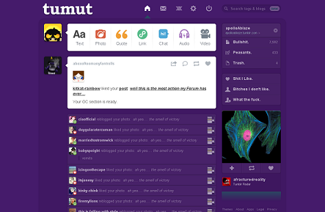 Purple Dashboard