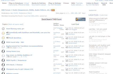 Hide' KVRaudio forum from view v1.1