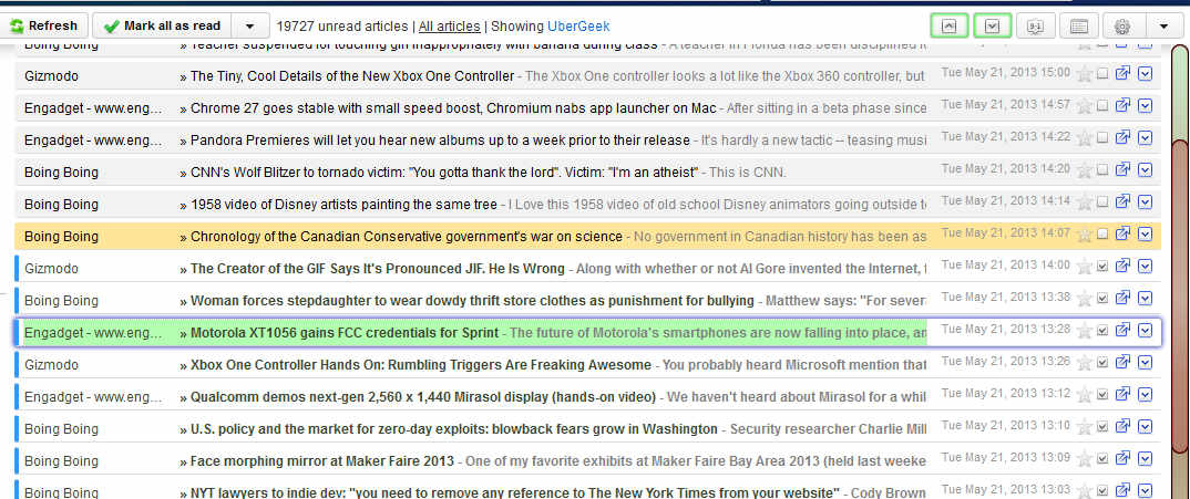 @InoReader: Tweaks & Fixups