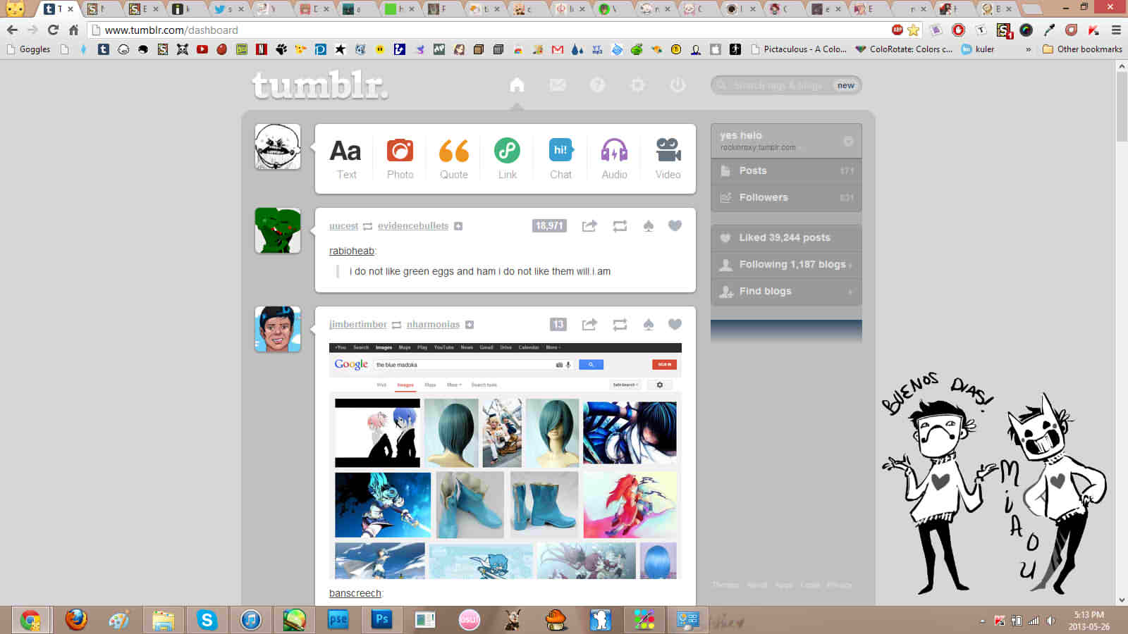 Tumblr Dashboard - OFF - Zacharie 2