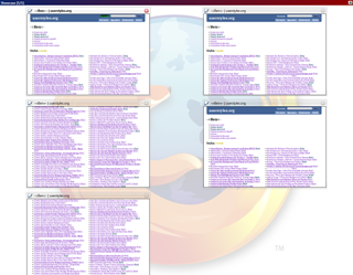 Firefox Showcase - Custom Background