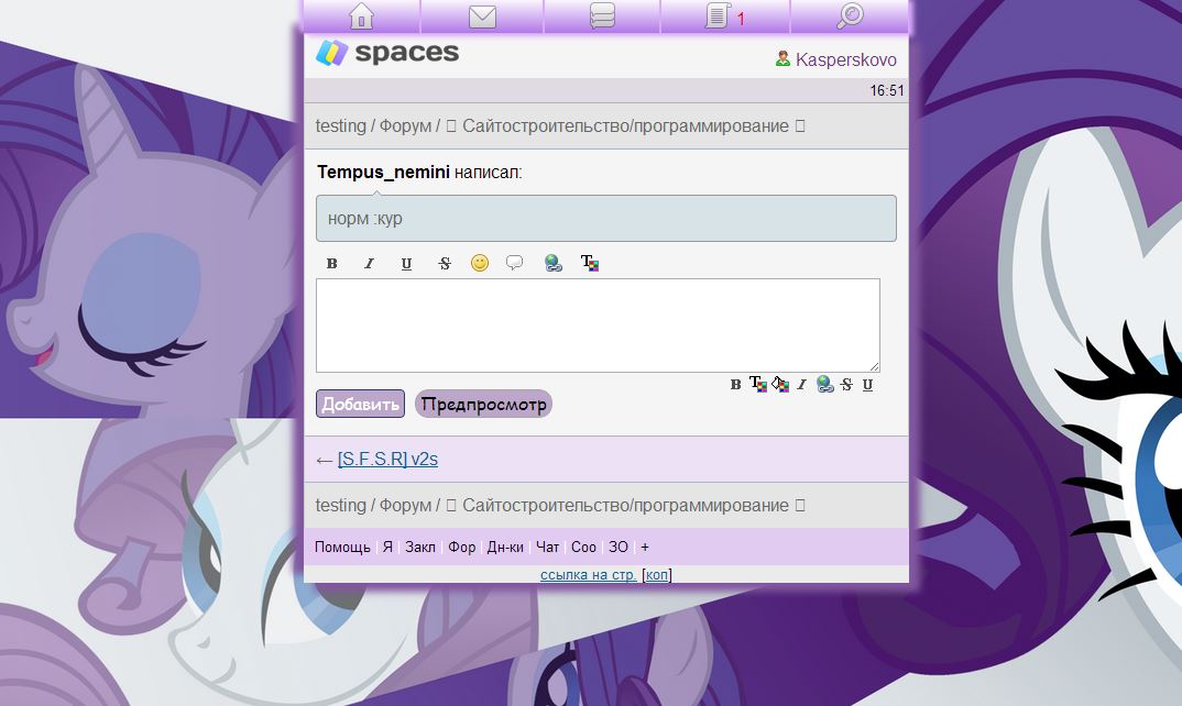 Пони spaces.ru