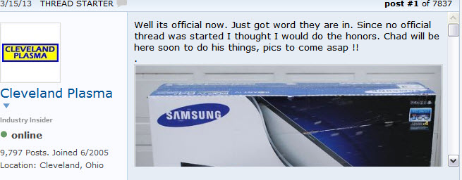 avsforum.com Snipped Posts and Quotes