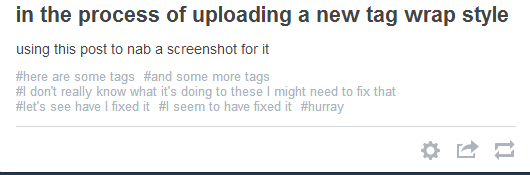 Y!Tumblr Tag Wrap
