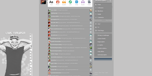 louis tomlinson dashboard