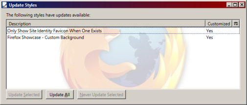 Stylish - Update Styles Window Custom Background