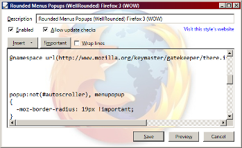 Stylish Style Editor - Larger Fonts & Custom BG