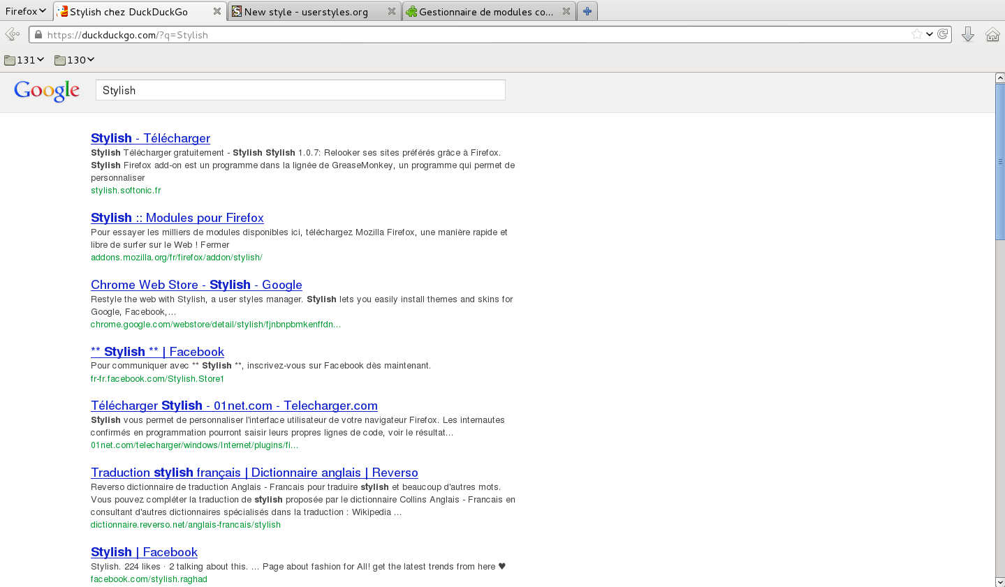 DuckDuckgo theme