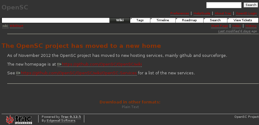 OpenSC Non-Gougy (dark)