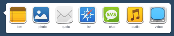 Louie Mantia's "Stickers" [Tumblr post icons]