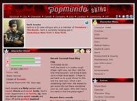 Blood Theme For Popmundo V4.3