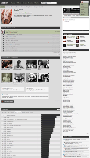 On Request: Grey/Olive v2. Last.fm, Broad Version