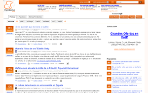 meneame.net diseño/estilo alternativo