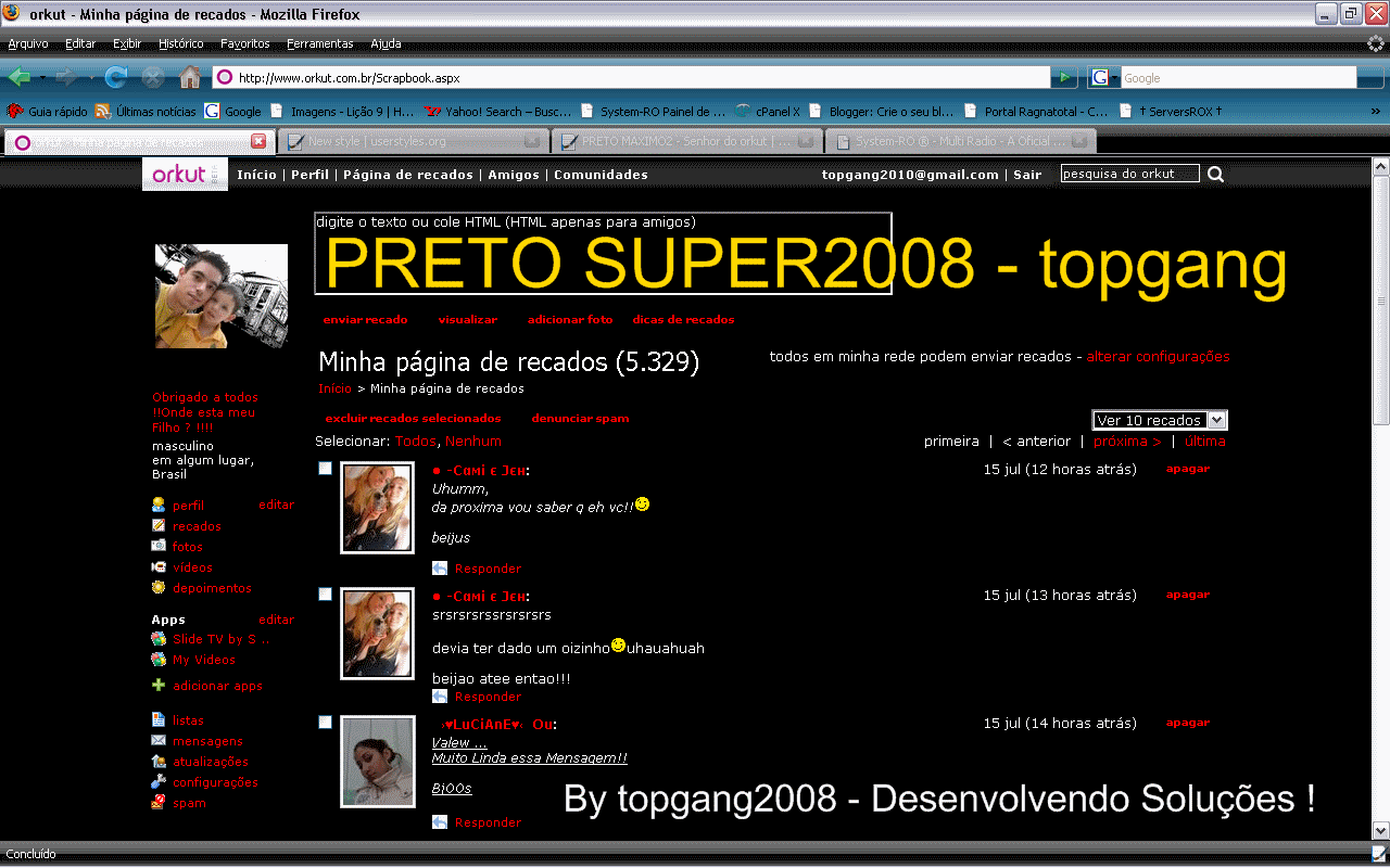 Topgang2008 /Super Black Firefox 