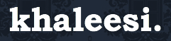 Tumblr - Game of Thrones Khaleesi logo