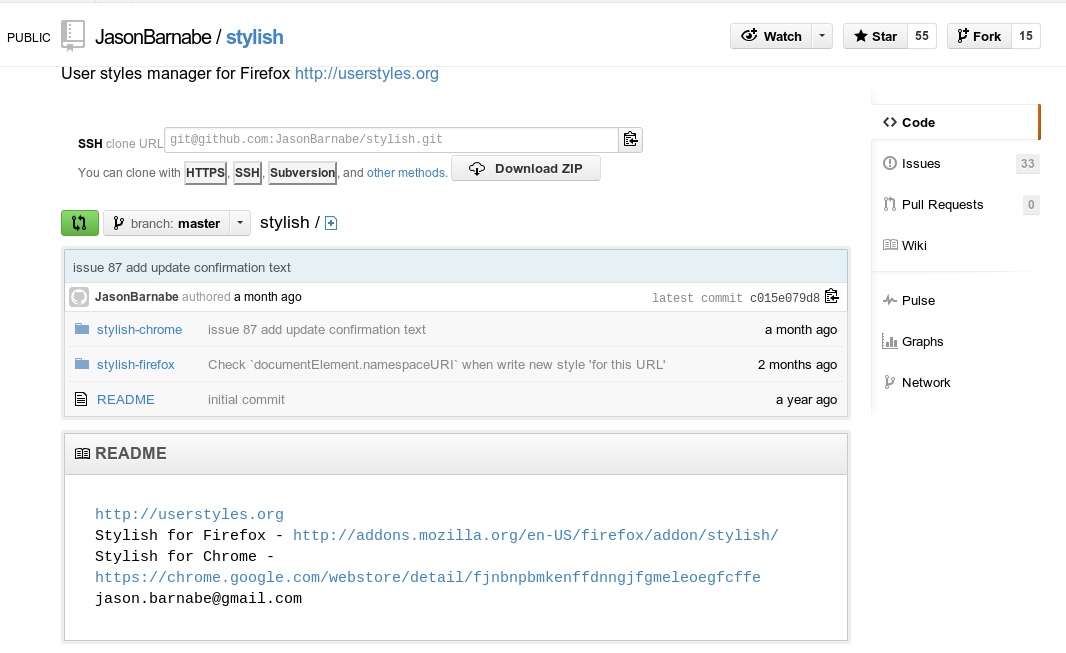 github clone url
