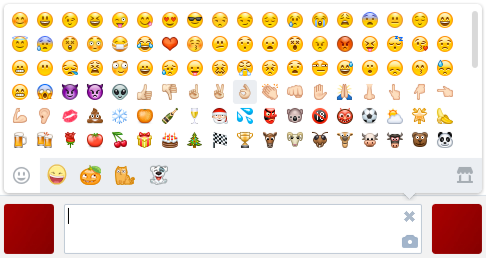 Enlarge your emoji block!