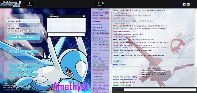 Amethyst Pokemon Showdown! Skin