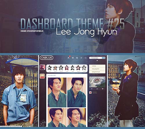 Tumblr #25 ♔ Lee Jong Hyun (CNBLUE)