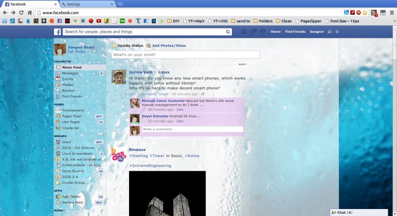 Facebook Aqua by Sangeet Khatri