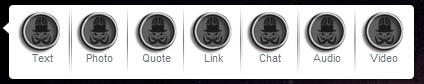 tumblr dashboard icons
