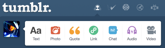 Kamen Rider Tumblr Dashboard Buttons