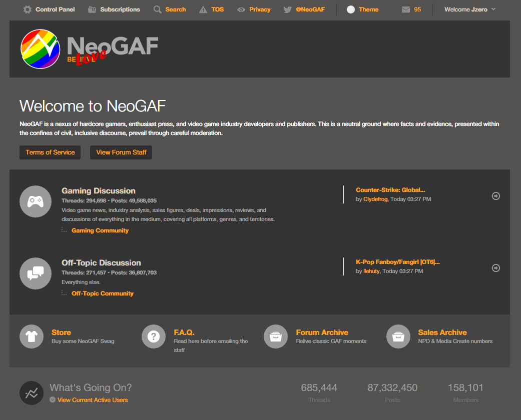 NeoGAF Dark Gray