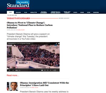 The Weekly Standard Desktop