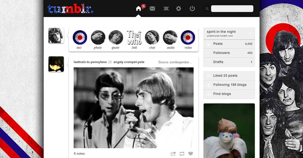 The Who Dashboard Theme