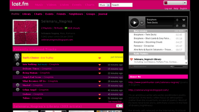 Last.fm v2 Mod-of-a-Mod: Dark Royal Firemelon Beta