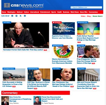 CNS News Desktop