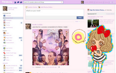 Pastel Facebook Theme