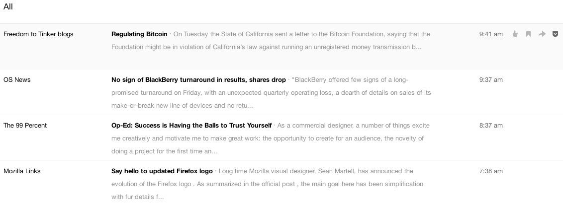 Expand Digg Reader Preview