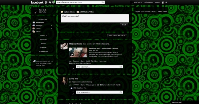 Facebook Retro Cicles Background Generator