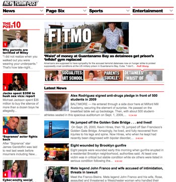 New York Post Desktop