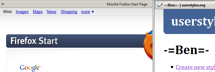 Sidebar - Close Button on Right, Text on Left