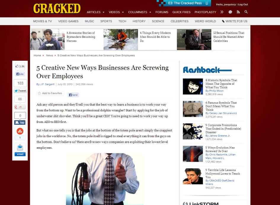 Return Cracked.com to its former glory