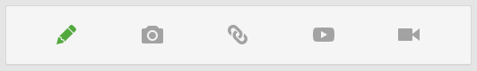 Minified Share Box on Google Plus