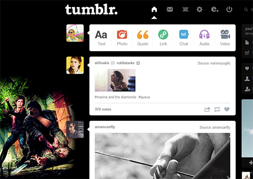 Tumblr dashboard: Last of Us #1