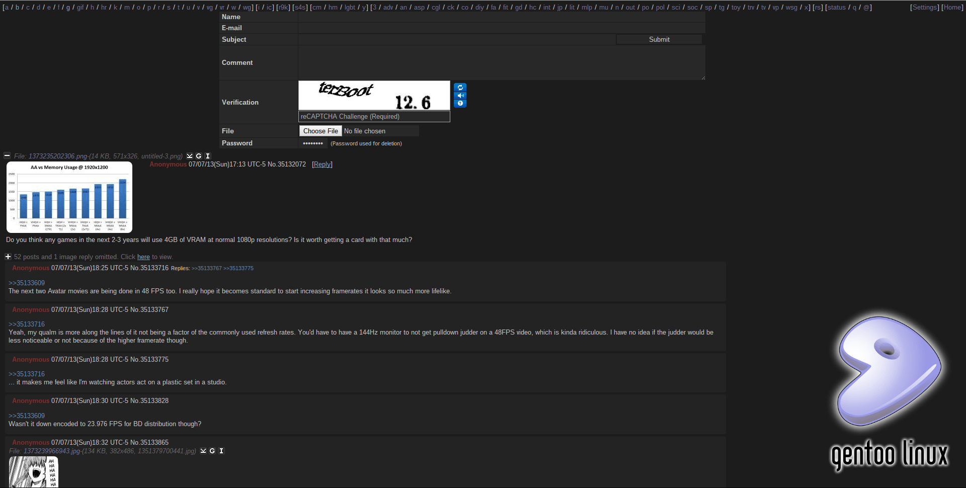 Finaux/Gentoo 1.8, A Free As in Freedom 4chan CSS.