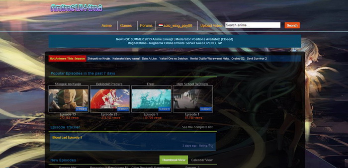 AnimeUltima skin  < beta >