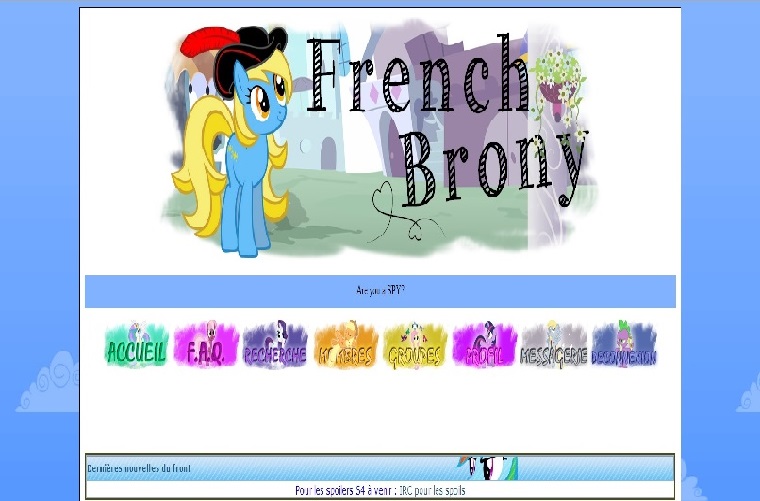 Thème Harmony pour French-Brony